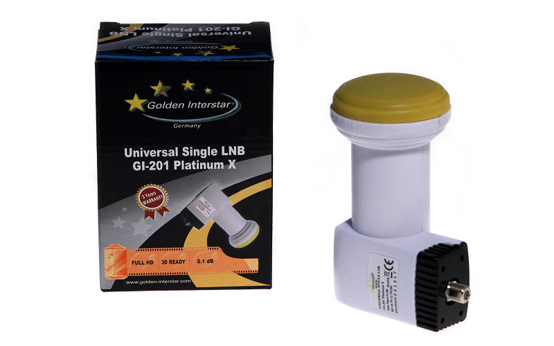 Golden interstar. Конвертер Golden Interstar gi-201. Конвертор Golden Interstar gi-201 Platinum x. Universal Single LNB gi-201 Platinum x. Golden Interstar gi-201 Premium.